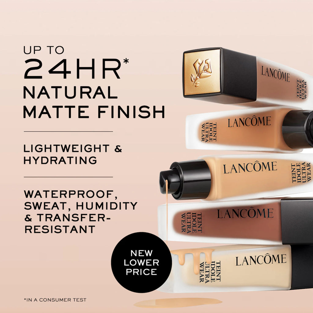 Lancôme Teint Idole Ultra 24H Long Wear Matte Foundation with Hyaluronic Acid & Vitamin E