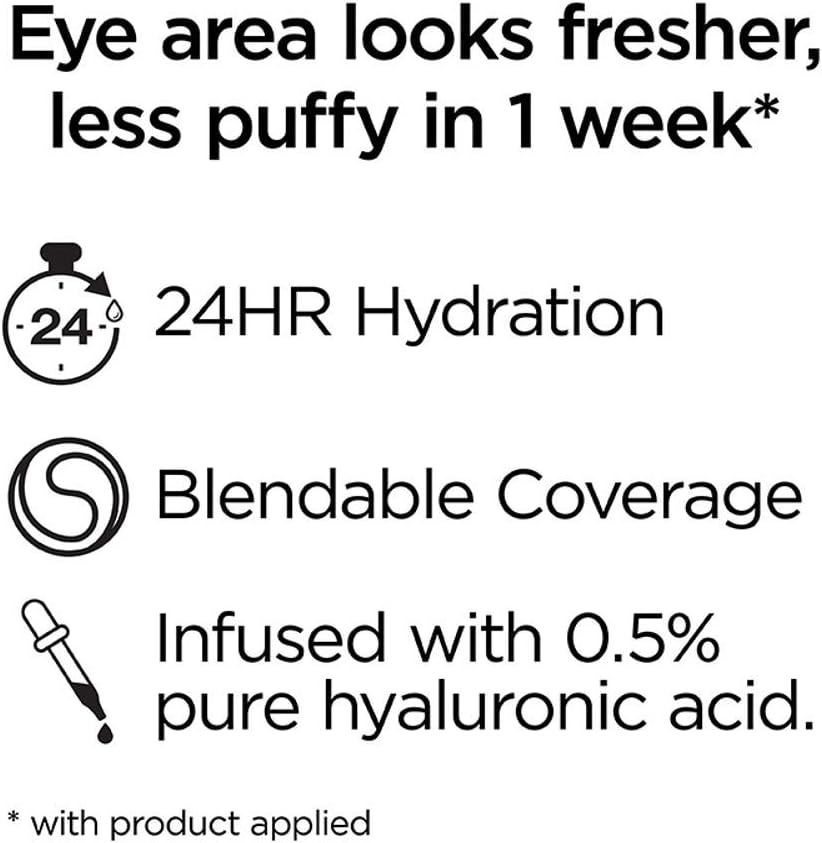 L’Oréal Paris True Match Eye Cream Concealer, Formulated With 0.5% Hyaluronic Acid