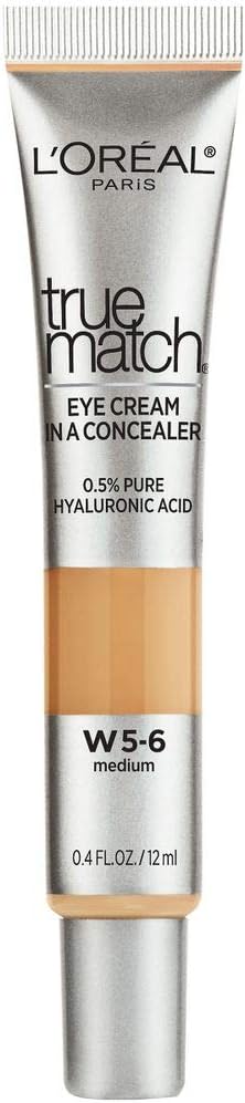 L’Oréal Paris True Match Eye Cream Concealer, Formulated With 0.5% Hyaluronic Acid